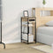 vidaXL Bedside Cabinet Sonoma oak 40 x 27 x 76 cm Engineered wood