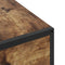 vidaXL Bedside Cabinet Smoked oak 40 x 27 x 76 cm Engineered wood