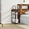 vidaXL Bedside Cabinet Smoked oak 40 x 27 x 76 cm Engineered wood