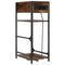 vidaXL Bedside Cabinet Smoked oak 40 x 27 x 76 cm Engineered wood