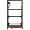 vidaXL Bedside Cabinet Smoked oak 40 x 27 x 76 cm Engineered wood