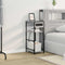 vidaXL Bedside Cabinet Grey sonoma 40 x 27 x 76 cm Engineered wood