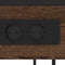 vidaXL Bedside Cabinet Brown oak 40 x 27 x 76 cm Engineered wood