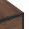 vidaXL Bedside Cabinet Brown oak 40 x 27 x 76 cm Engineered wood
