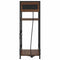 vidaXL Bedside Cabinet Brown oak 40 x 27 x 76 cm Engineered wood