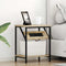 vidaXL Bedside Table Sonoma oak 38 x 30 x 48 cm Engineered wood
