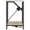 vidaXL Bedside Table Sonoma oak 38 x 30 x 48 cm Engineered wood