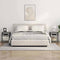 vidaXL Bedside Table Grey sonoma 38 x 30 x 48 cm Engineered wood
