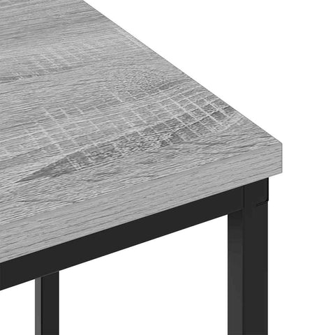 vidaXL Bedside Table 2 pcs Grey sonoma 38 x 30 x 48 cm Engineered wood