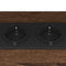 vidaXL Bedside Table Brown oak 38 x 30 x 48 cm Engineered wood