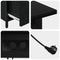 vidaXL Bedside Cabinet Black oak 60 x 30 x 61 cm Engineered wood