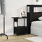 vidaXL Bedside Cabinet Black oak 60 x 30 x 61 cm Engineered wood