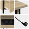 vidaXL Bedside Cabinet Sonoma oak 60 x 30 x 61 cm Engineered wood