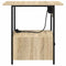 vidaXL Bedside Cabinet Sonoma oak 60 x 30 x 61 cm Engineered wood