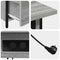 vidaXL Bedside Cabinet Grey sonoma 60 x 30 x 61 cm Engineered wood