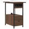 vidaXL Bedside Cabinet Brown oak 60 x 30 x 61 cm Engineered wood