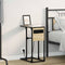vidaXL Bedside Table Sonoma oak Engineered wood