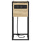 vidaXL Bedside Table Sonoma oak Engineered wood