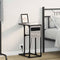 vidaXL Bedside Table Grey sonoma Engineered wood