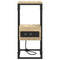 vidaXL Bedside Table Sonoma oak 41.5 x 26 x 60.5 cm Engineered wood
