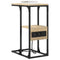 vidaXL Bedside Table Sonoma oak 41.5 x 26 x 60.5 cm Engineered wood