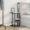 vidaXL Bedside Table Grey sonoma 41.5 x 26 x 60.5 cm Engineered wood
