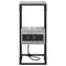 vidaXL Bedside Table Grey sonoma 41.5 x 26 x 60.5 cm Engineered wood