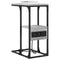 vidaXL Bedside Table Grey sonoma 41.5 x 26 x 60.5 cm Engineered wood