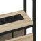 vidaXL Storage Headboard with Storage Sonoma oak 75 cm Engineered wood