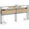 vidaXL Storage Headboard with Shelf Sonoma oak 200 cm Engineered wood