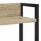 vidaXL Storage Headboard with Shelf Sonoma oak 140 cm Engineered wood