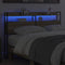 vidaXL Headboard with Shelf Sonoma oak 140 cm Engineered wood