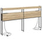 vidaXL Headboard with Shelf Sonoma oak 180 cm Engineered wood