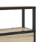 vidaXL Storage Headboard with Shelf Sonoma oak 75 cm Engineered wood