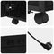 vidaXL Office Cabinet with Charging Station Black oak 61 x 46 x 67 cm