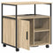 vidaXL Office Cabinet with Charging Station Sonoma oak 61 x 46 x 67 cm