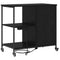 vidaXL Office Cabinet Black oak 76 x 41 x 72 cm Engineered wood