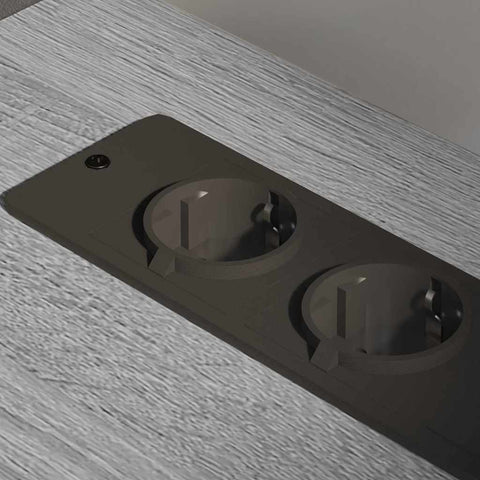 vidaXL Office Cabinet Grey sonoma 76 x 41 x 72 cm Engineered wood