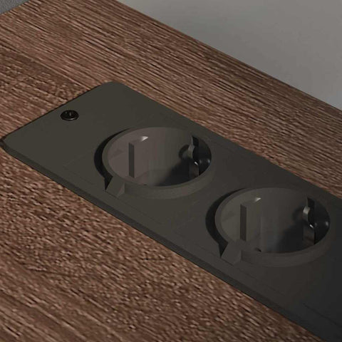 vidaXL Office Cabinet Brown oak 76 x 41 x 72 cm Engineered wood