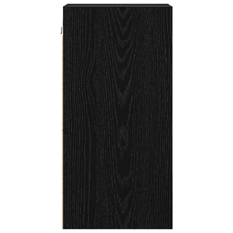 vidaXL Hanging cabinet with Shelf Riga Black oak 20 x 29.5 x 60 cm