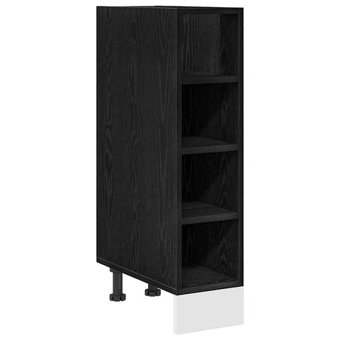 vidaXL Kitchen Base Cabinet Riga Black oak 20 x 44.5 x 81.5 cm
