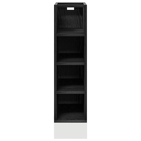 vidaXL Kitchen Base Cabinet Riga Black oak 20 x 44.5 x 81.5 cm