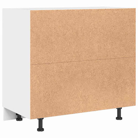 vidaXL Kitchen Corner Base Cabinet Riga Black oak 86 x 46 x 81.5 cm