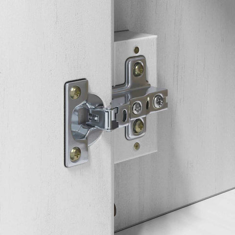 vidaXL Bathroom Furniture Set with Shelf 2 pcs White Solid Pine Wood