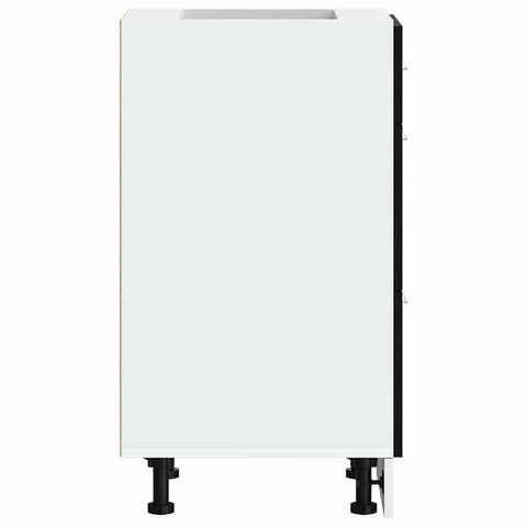 vidaXL Kitchen Base Cabinet Riga Black Oak 40 x 46 x 81.5 cm