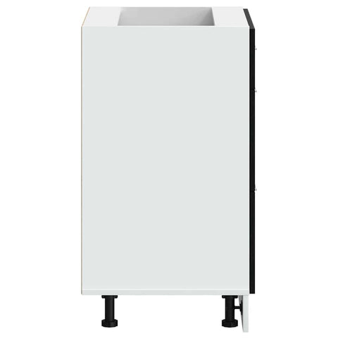 vidaXL Kitchen Base Cabinet Riga Black Oak 60 x 46 x 81.5 cm