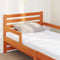 vidaXL Bed Frame with Mattress with Headboard Wax brown 80 x 200 cm