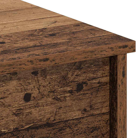 vidaXL Coffee Table Old wood 80 x 50.5 x 41.5 cm Engineered wood