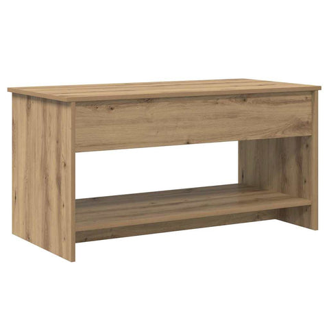 vidaXL Coffee Table Artisan oak 80 x 50.5 x 41.5 cm Engineered wood