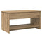 vidaXL Coffee Table Artisan oak 80 x 50.5 x 41.5 cm Engineered wood